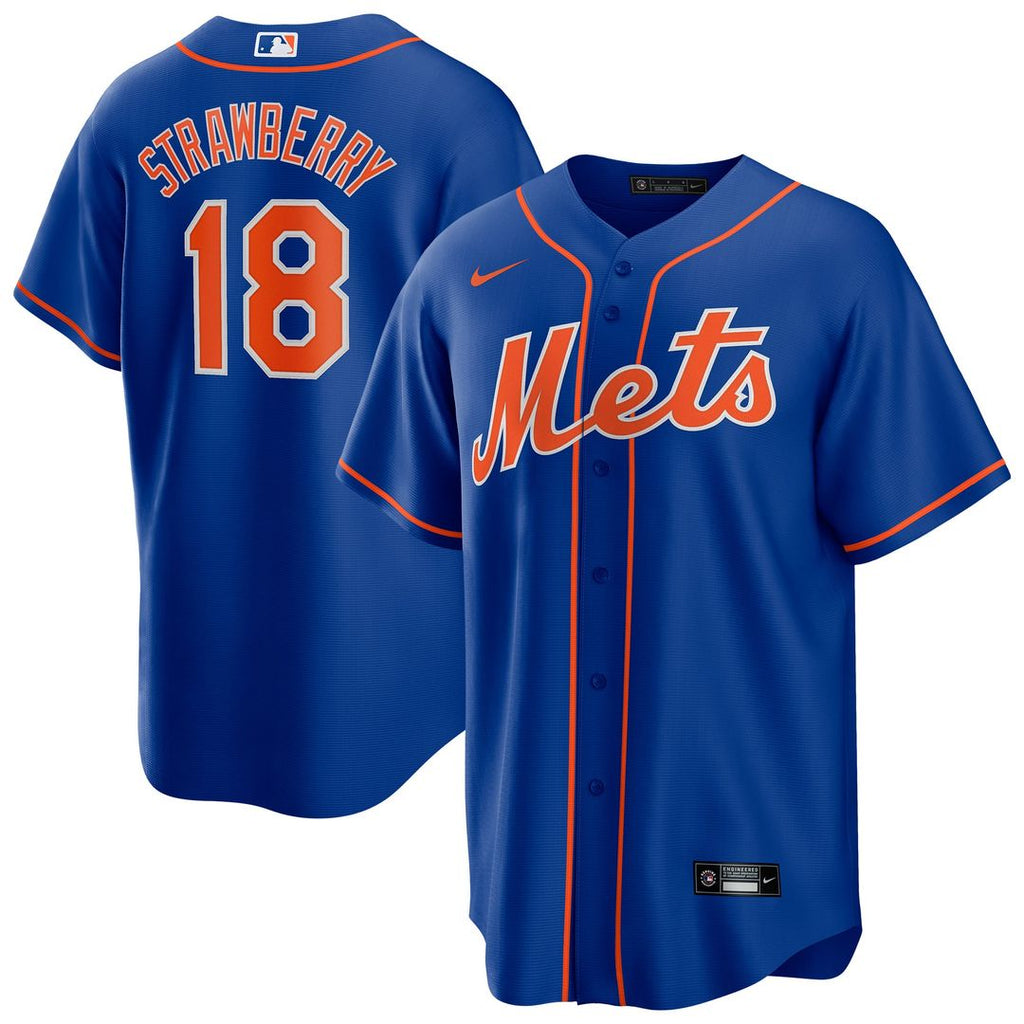 New York Mets Darryl Strawberry | Nike Royal Alternate Replica Player Jersey