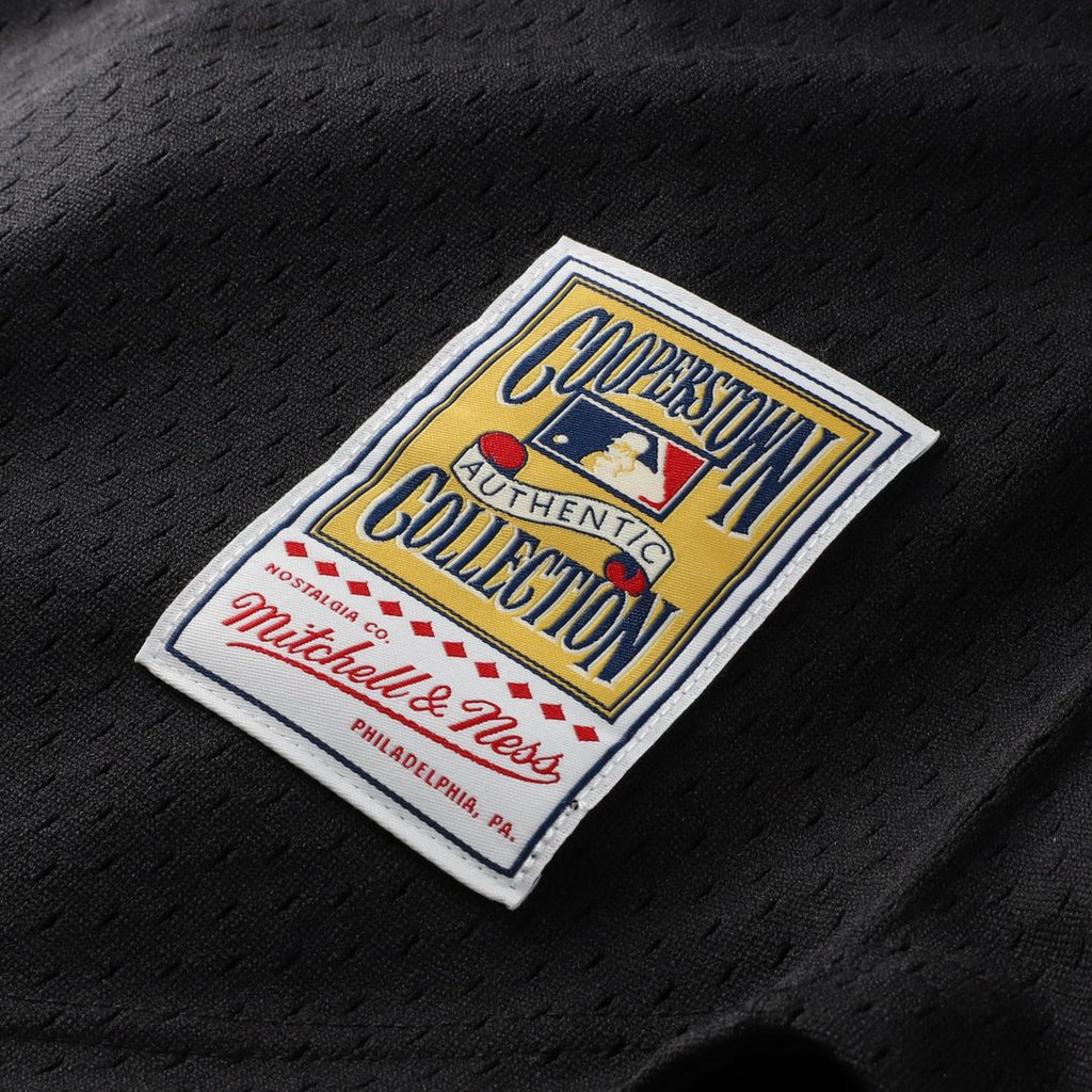 Cincinnati Reds Ken Griffey Jr. | Mitchell & Ness Black Big & Tall Cooperstown Mesh Batting Practice Jersey
