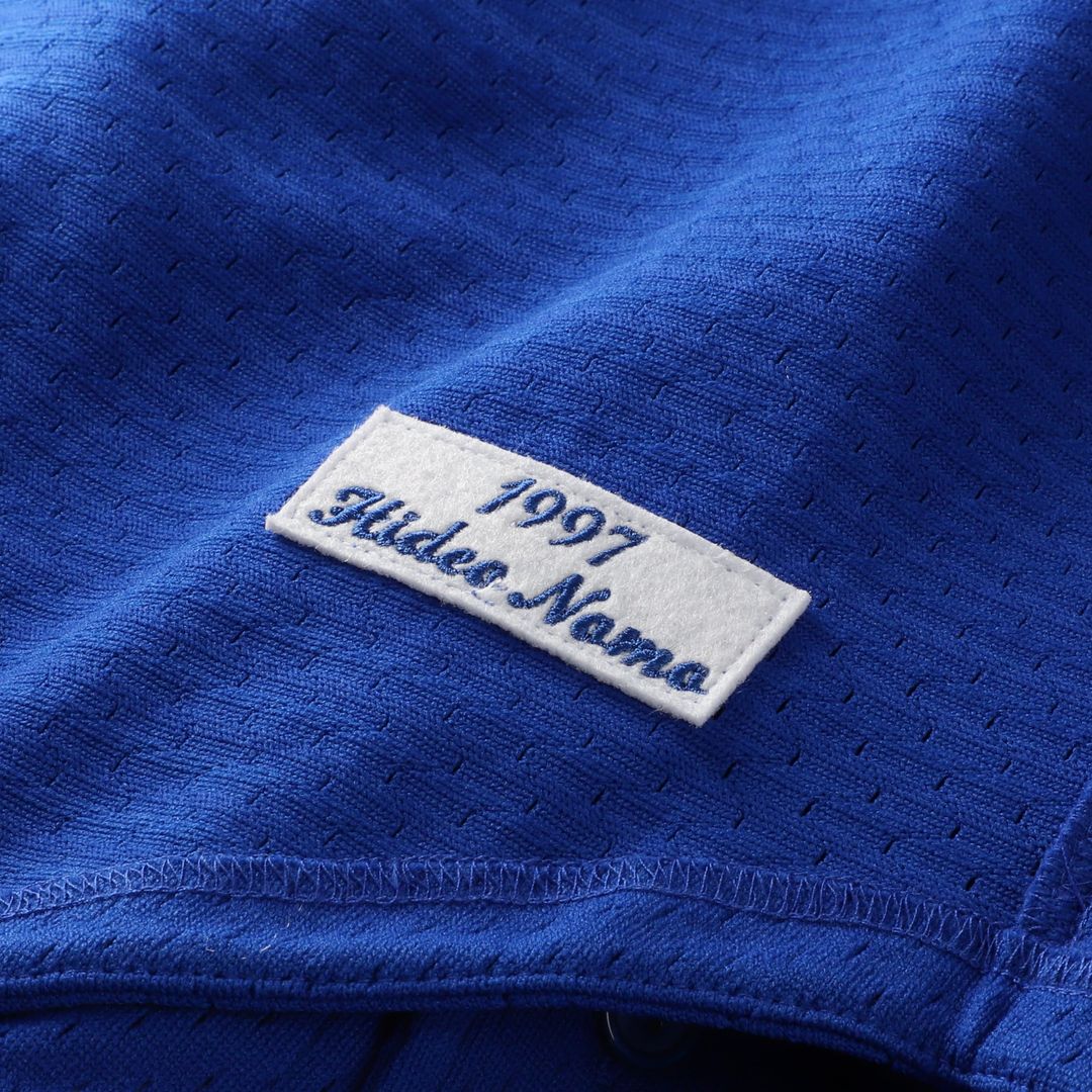 Los Angeles Dodgers Hideo Nomo | Mitchell & Ness Royal Big & Tall Cooperstown Collection Mesh Batting Practice Jersey