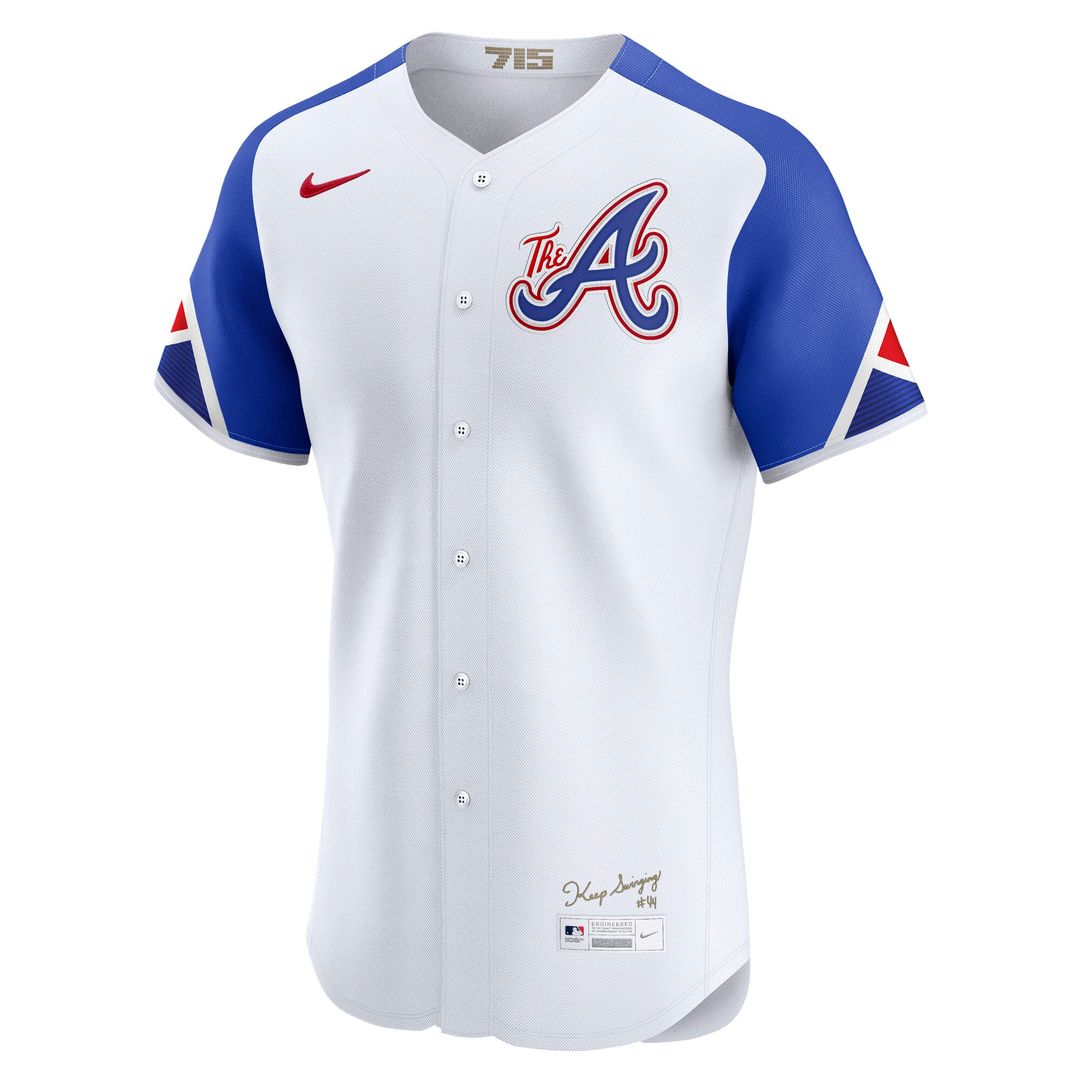 Atlanta Braves | Nike White City Connect Elite Jersey