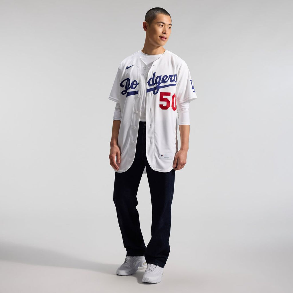 Los Angeles Dodgers Mookie Betts | Nike White Home Authentic Jersey