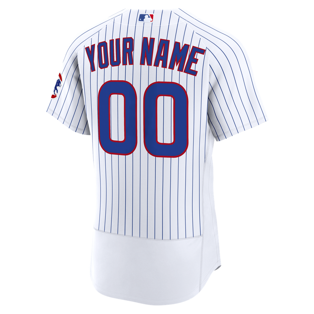 Chicago Cubs | Nike White Home Authentic Custom Jersey