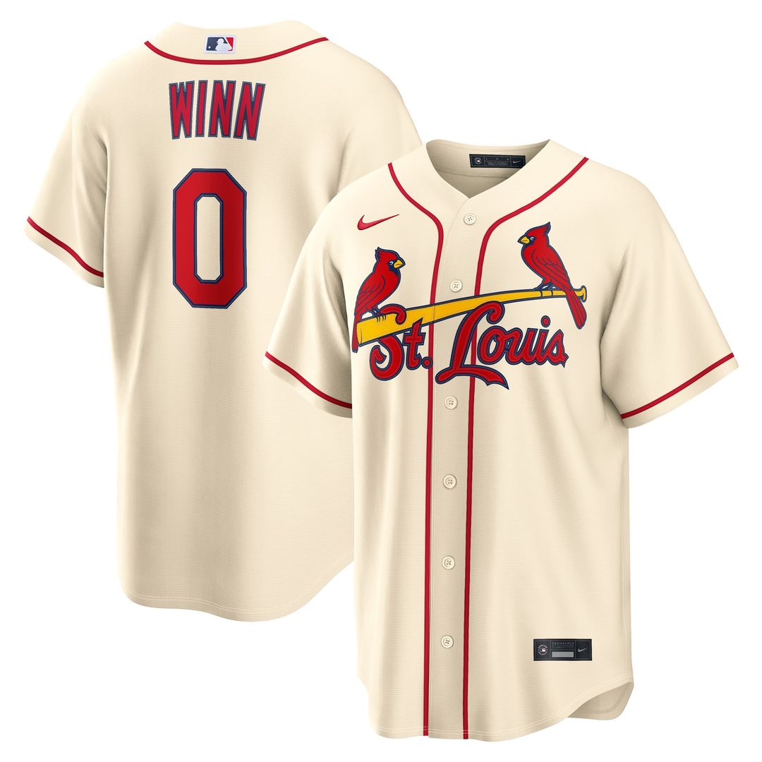 St. Louis Cardinals Masyn Winn | Nike Light Blue Alternate Replica Jersey