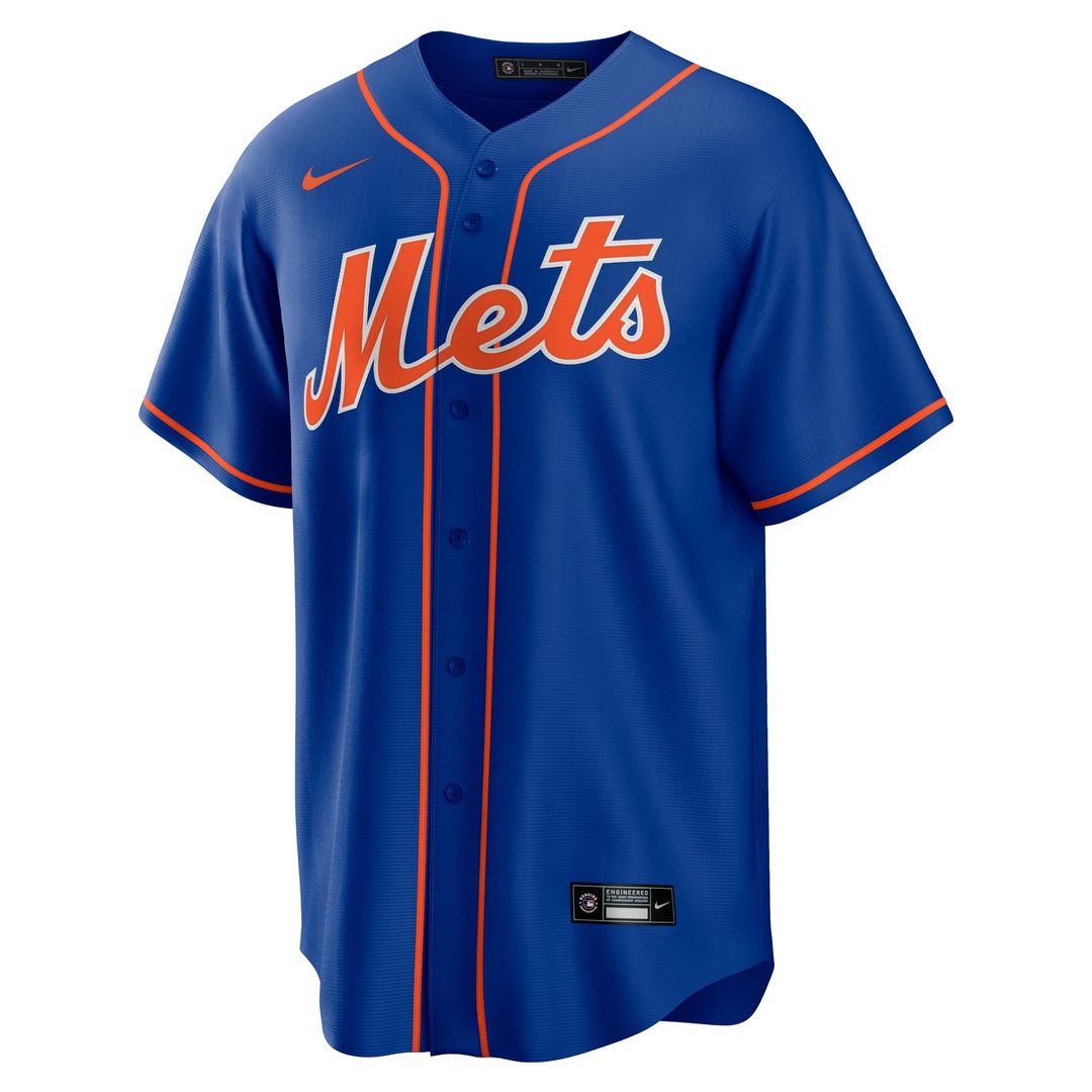 New York Mets Francisco Lindor | Nike Royal Big & Tall Alternate Replica Player Jersey