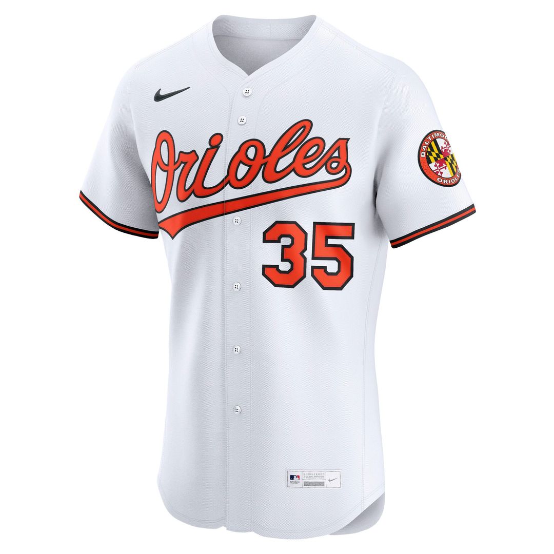 Baltimore Orioles Adley Rutschman | Nike Orange Alternate 2 Elite Jersey