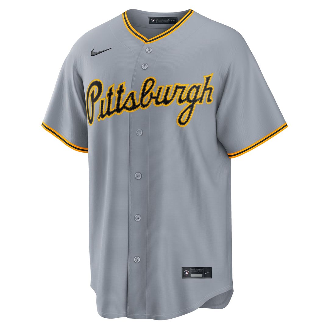 Pittsburgh Pirates Paul Skenes | Nike Gray Road Replica Jersey