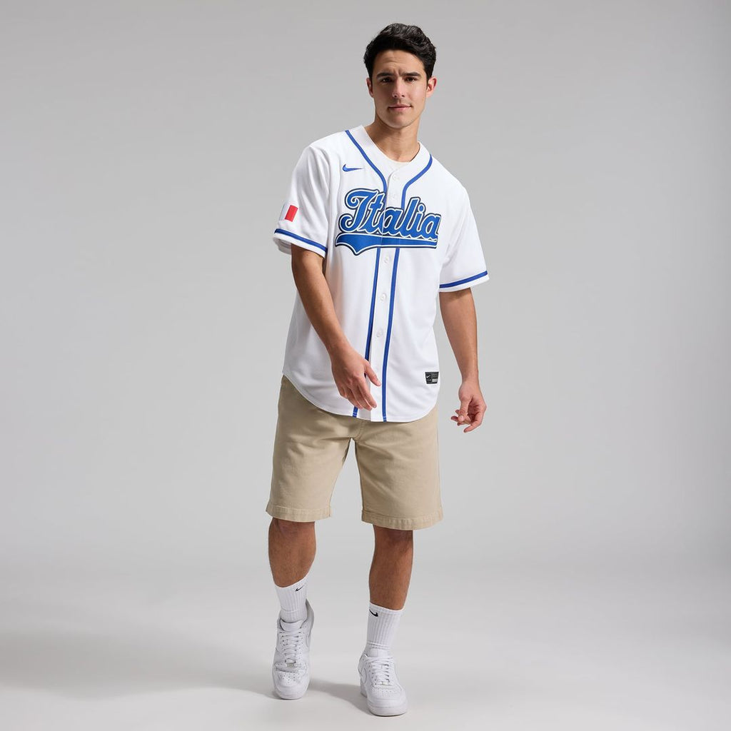 Italy Baseball Vinnie Pasquantino | Nike White 2026 World Baseball Classic Home Stadium Jersey