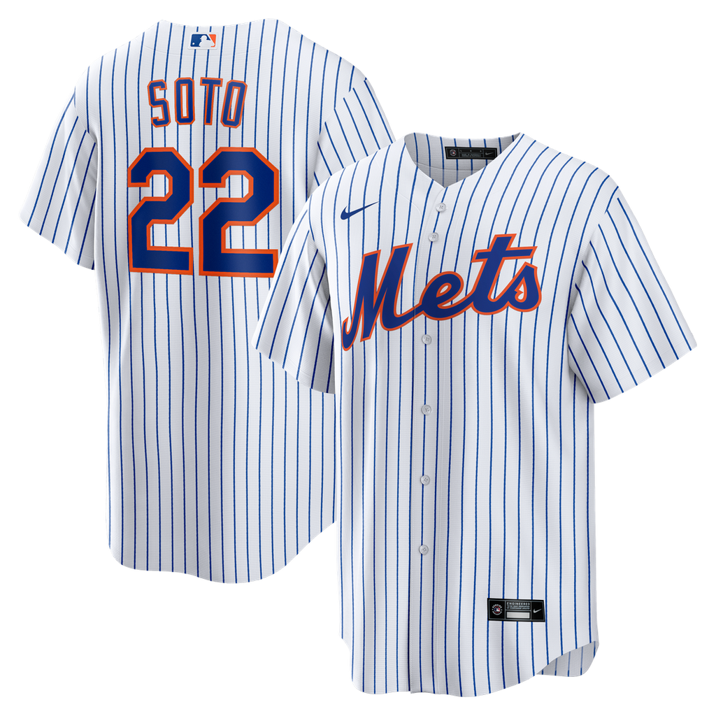 New York Mets | Nike White Home Replica Player Jersey