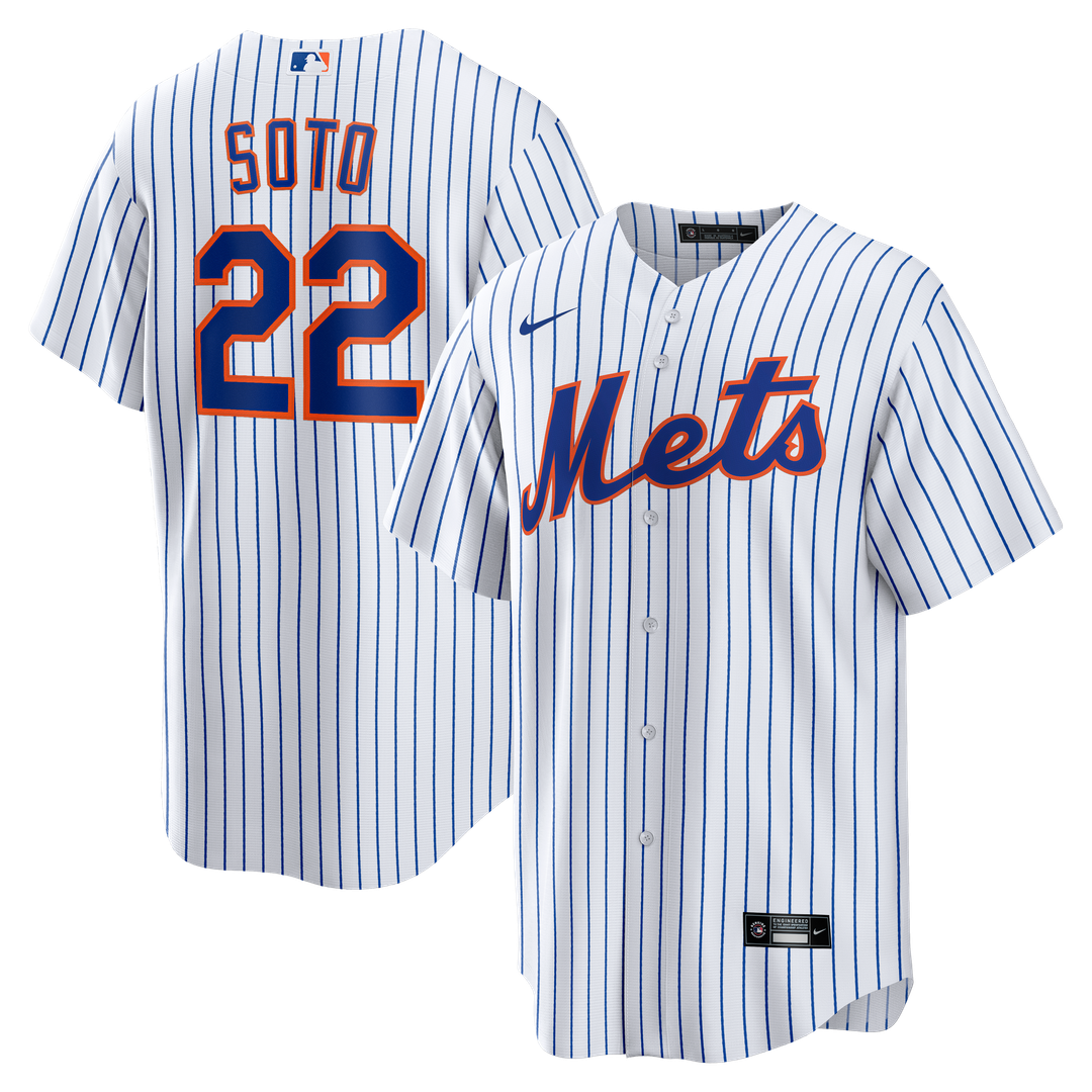 New York Mets | Nike White Home Replica Player Jersey