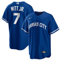 Kansas City Royals Bobby Witt Jr. | Nike Rush Blue Alternate 2 Replica Jersey