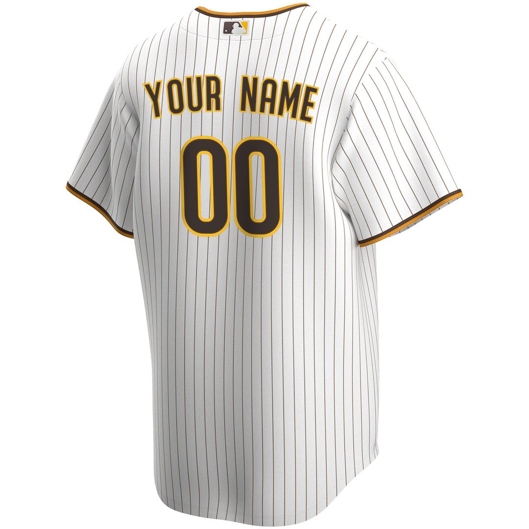 San Diego Padres | Nike White Home Replica Custom Jersey
