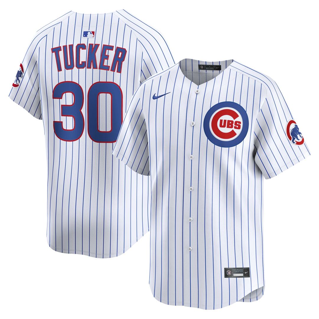 Chicago Cubs Kyle Tucker | Nike White Home Limited Player Jersey