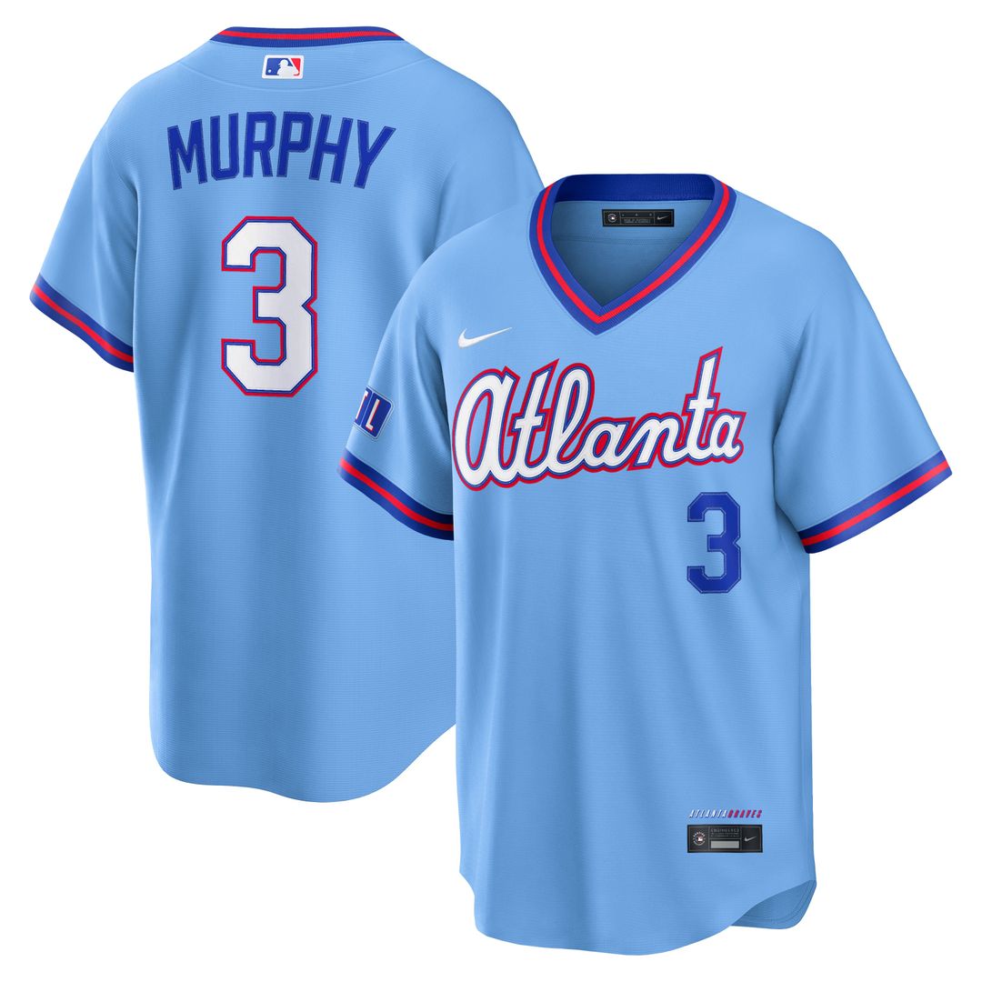 Atlanta Braves Dale Murphy | Nike Powder Blue 2026 City Connect Stadium Jersey