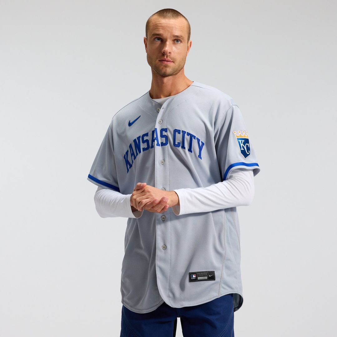 Kansas City Royals | Nike Gray 2022 Road Authentic Jersey