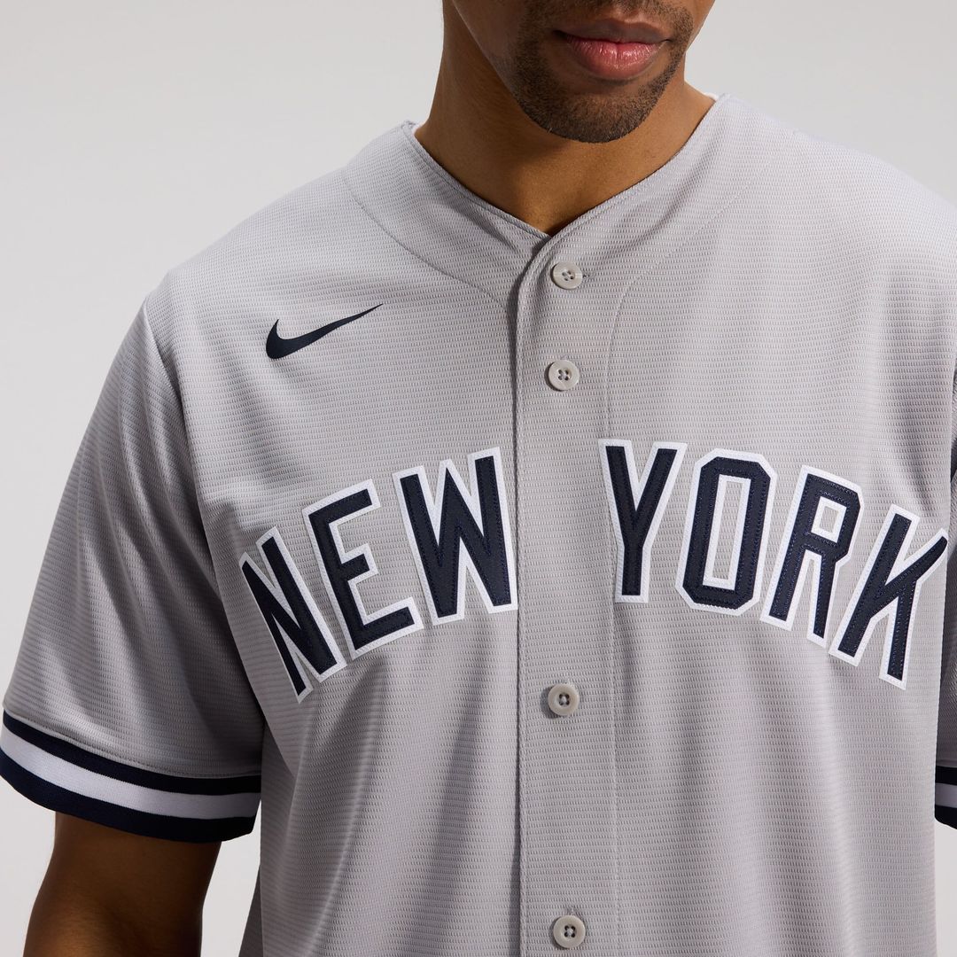 New York Yankees Anthony Volpe | Nike Gray Road Replica Jersey