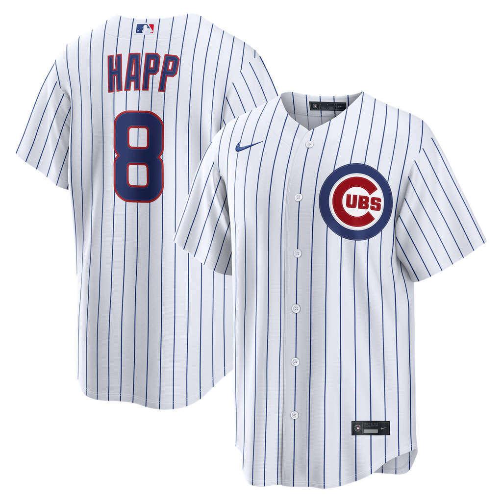 Chicago Cubs Ian Happ | Nike White Home Replica Jersey