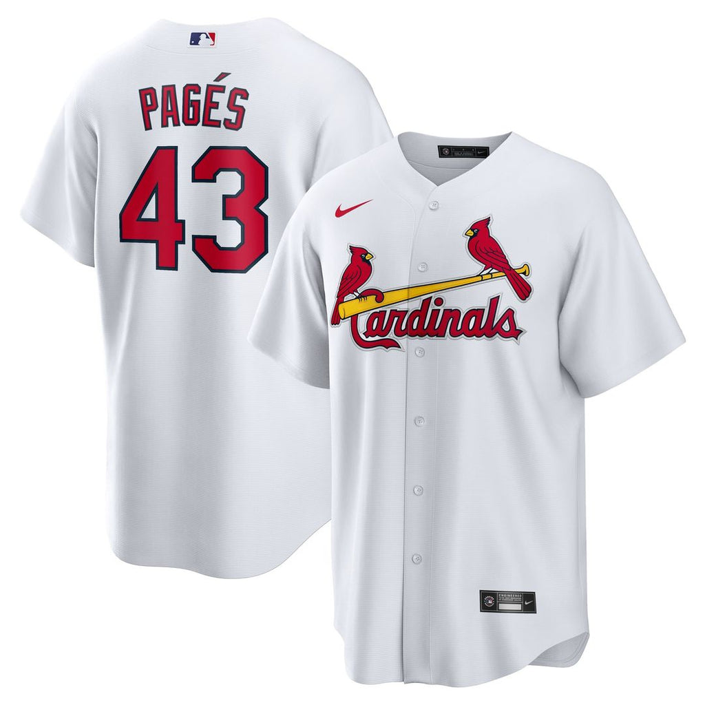 St. Louis Cardinals Pedro Pagés | Nike White Home Replica Jersey
