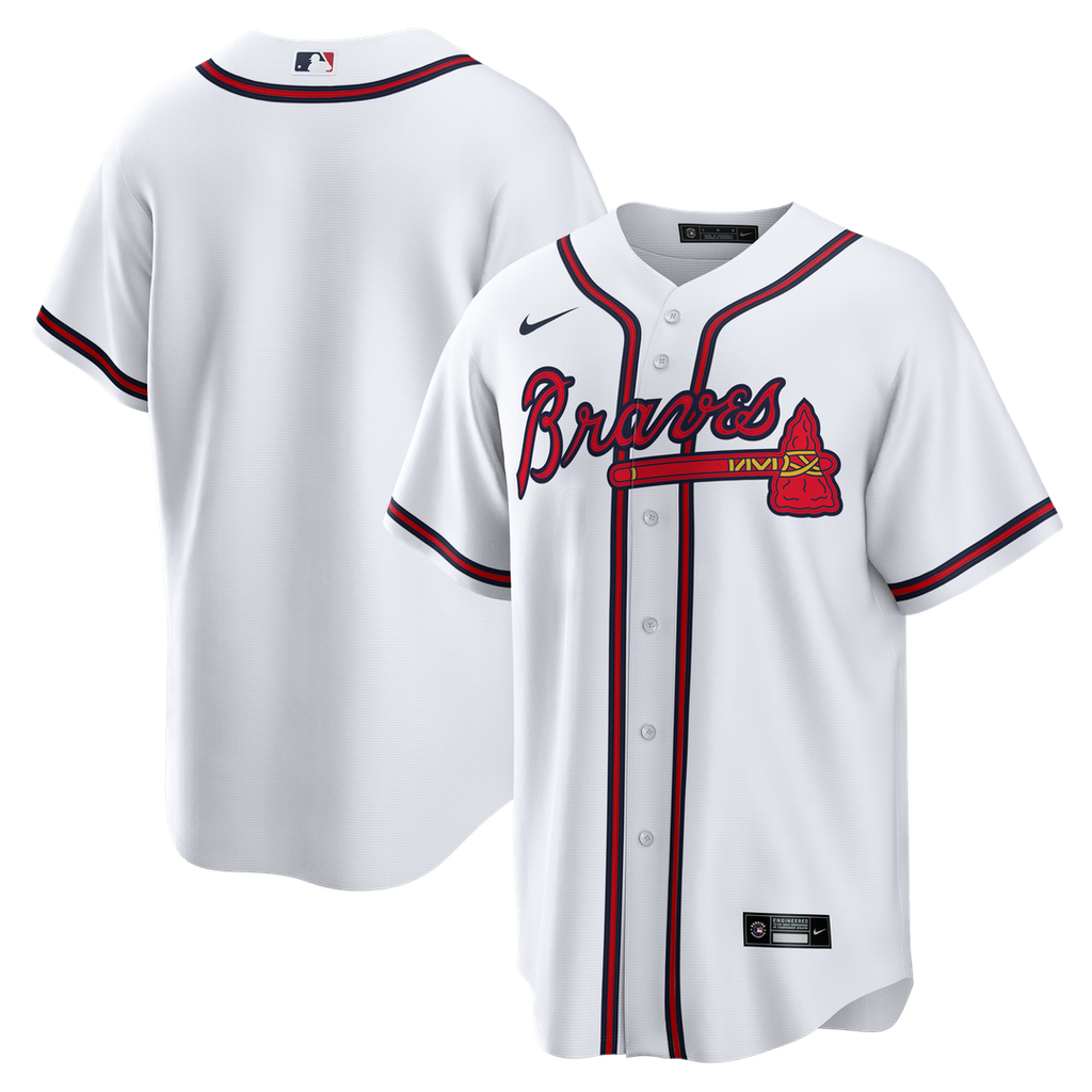 Atlanta Braves | Nike White Home Big & Tall Replica Jersey