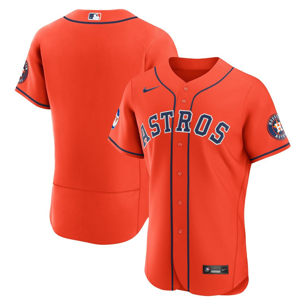 Houston Astros | Nike Navy Alternate Sponsor Patch Authentic Jersey