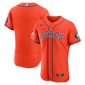 Houston Astros | Nike Orange Alternate Sponsor Patch Authentic Jersey