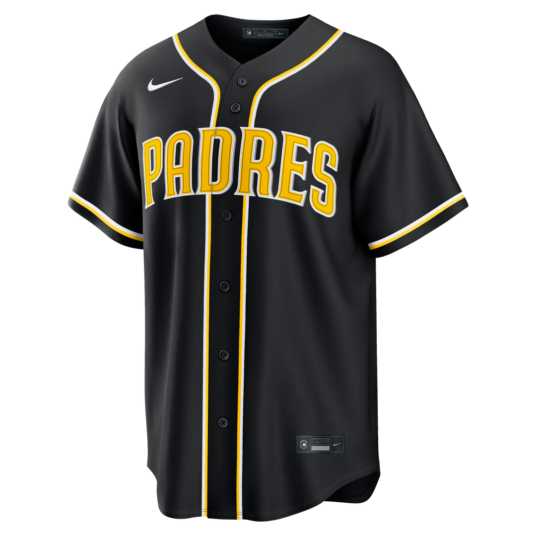 San Diego Padres Jackson Merrill | Nike Fashion Replica Black Out Jersey