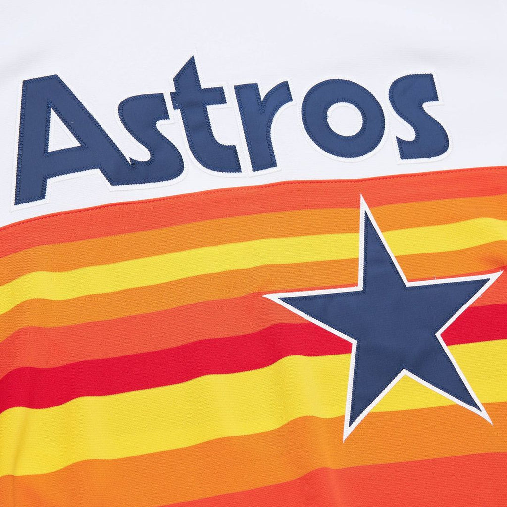 Houston Astros Lance Berkman | Mitchell & Ness White 2004 Cooperstown Collection Authentic Throwback Jersey