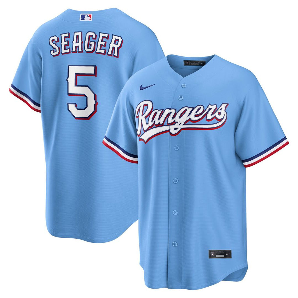 Texas Rangers Corey Seager | Nike Gray Road Replica Jersey