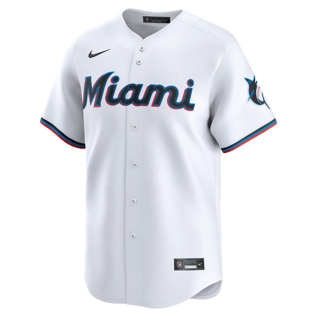 Miami Marlins | Nike White Home Replica Team Jersey