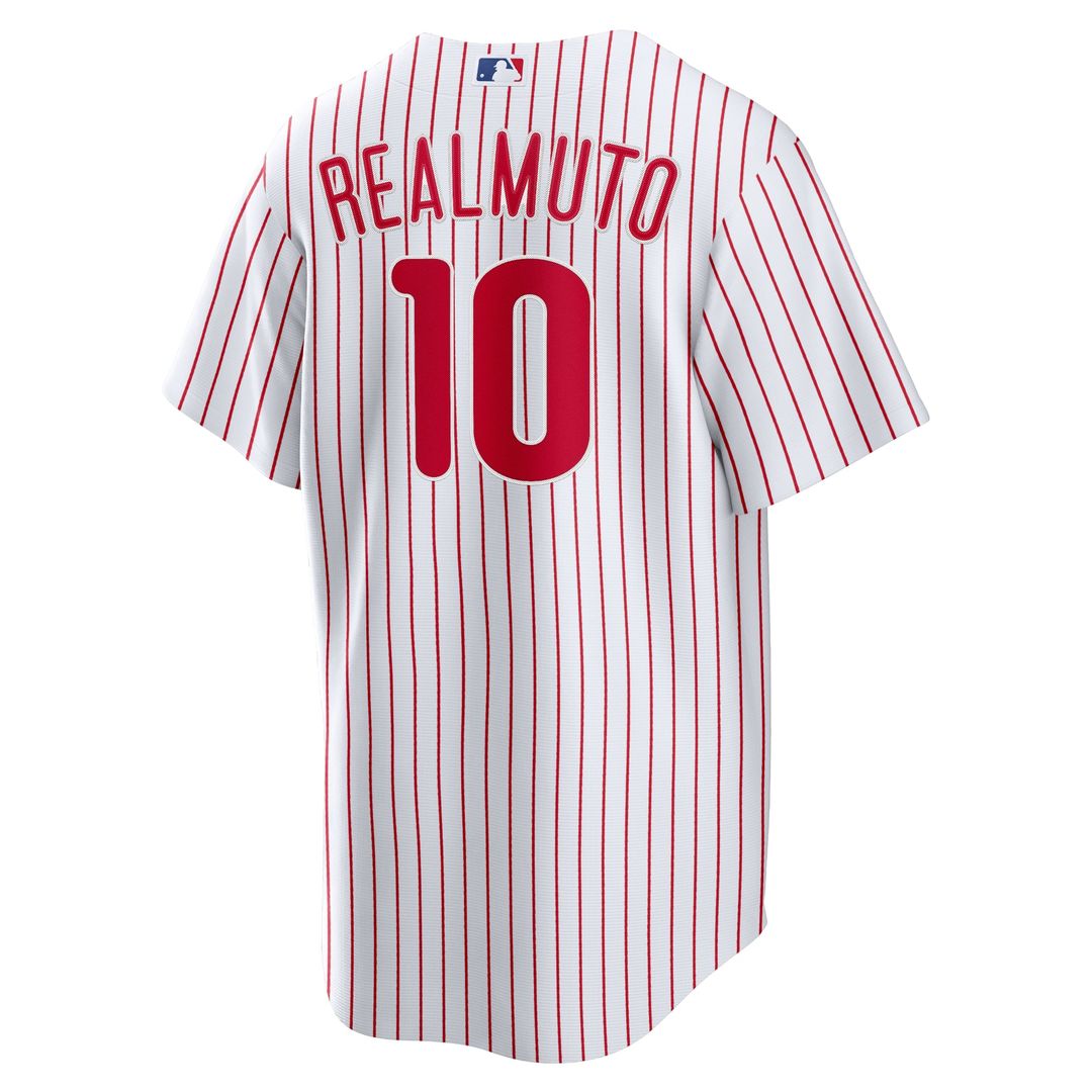 Philadelphia Phillies JT Realmuto | Nike White Home Replica Player Name Jersey
