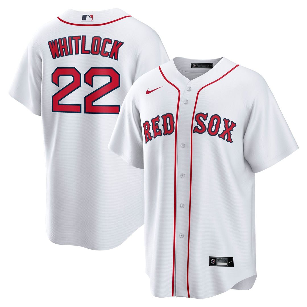 Boston Red Sox Garrett Whitlock | Nike White Home Replica Jersey