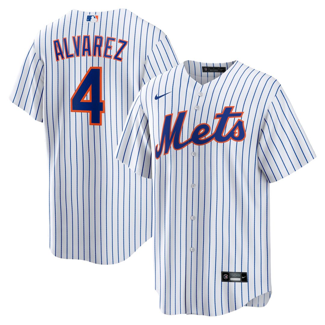 New York Mets Francisco Alvarez | Nike White Replica Player Jersey
