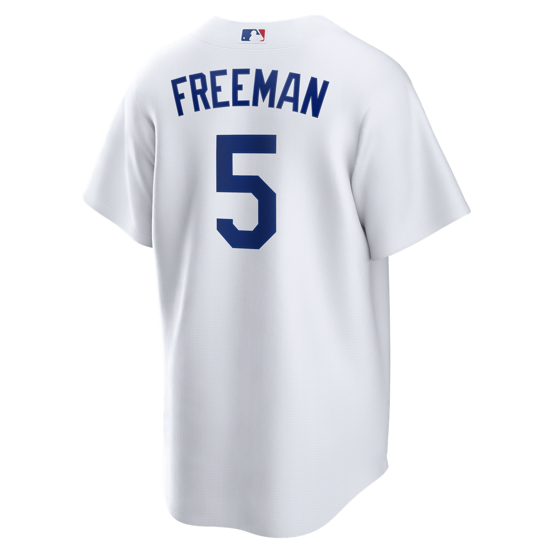 Los Angeles Dodgers Freddie Freeman | Nike White Home Replica Jersey