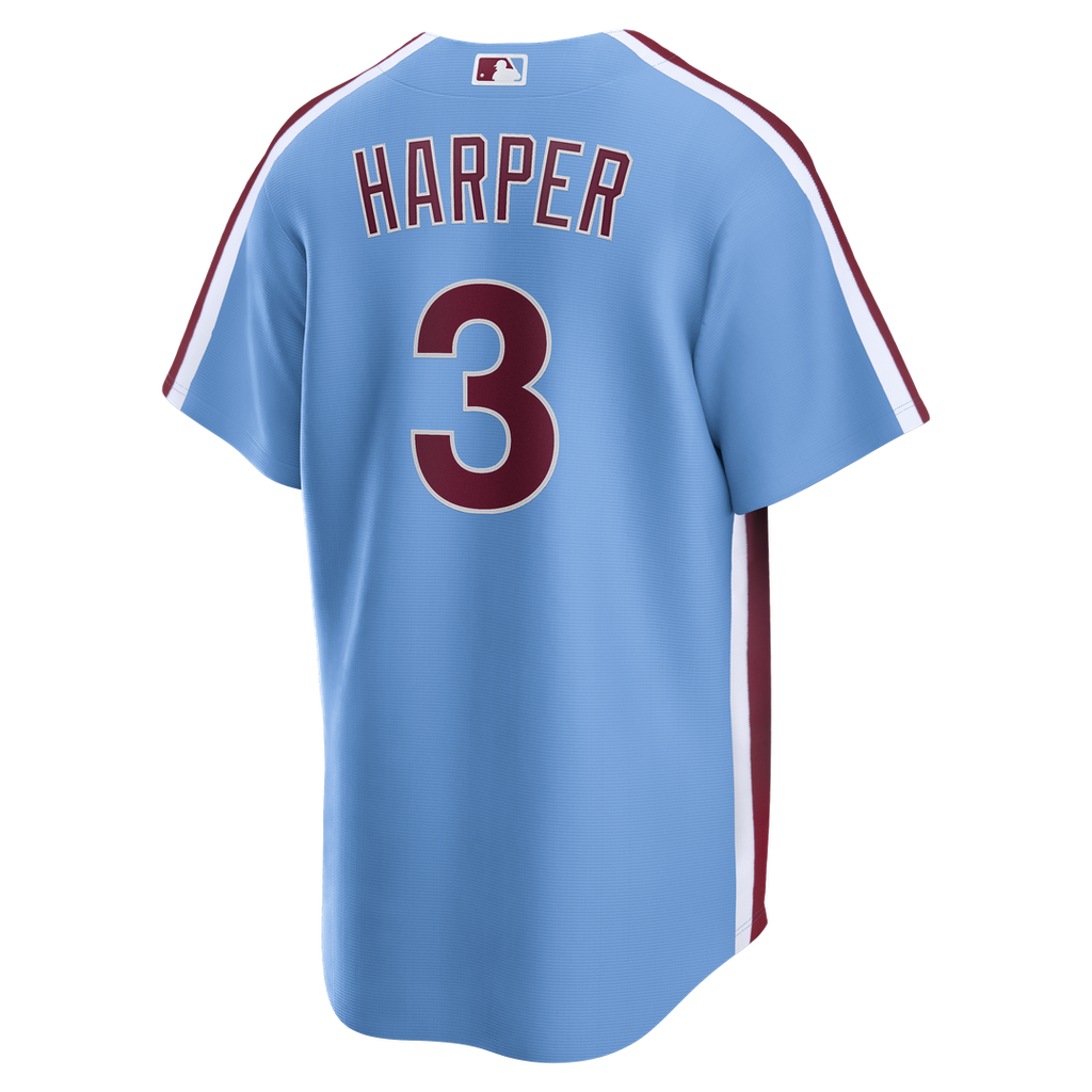 Philadelphia Phillies Bryce Harper | Nike Light Blue Alternate Replica Jersey