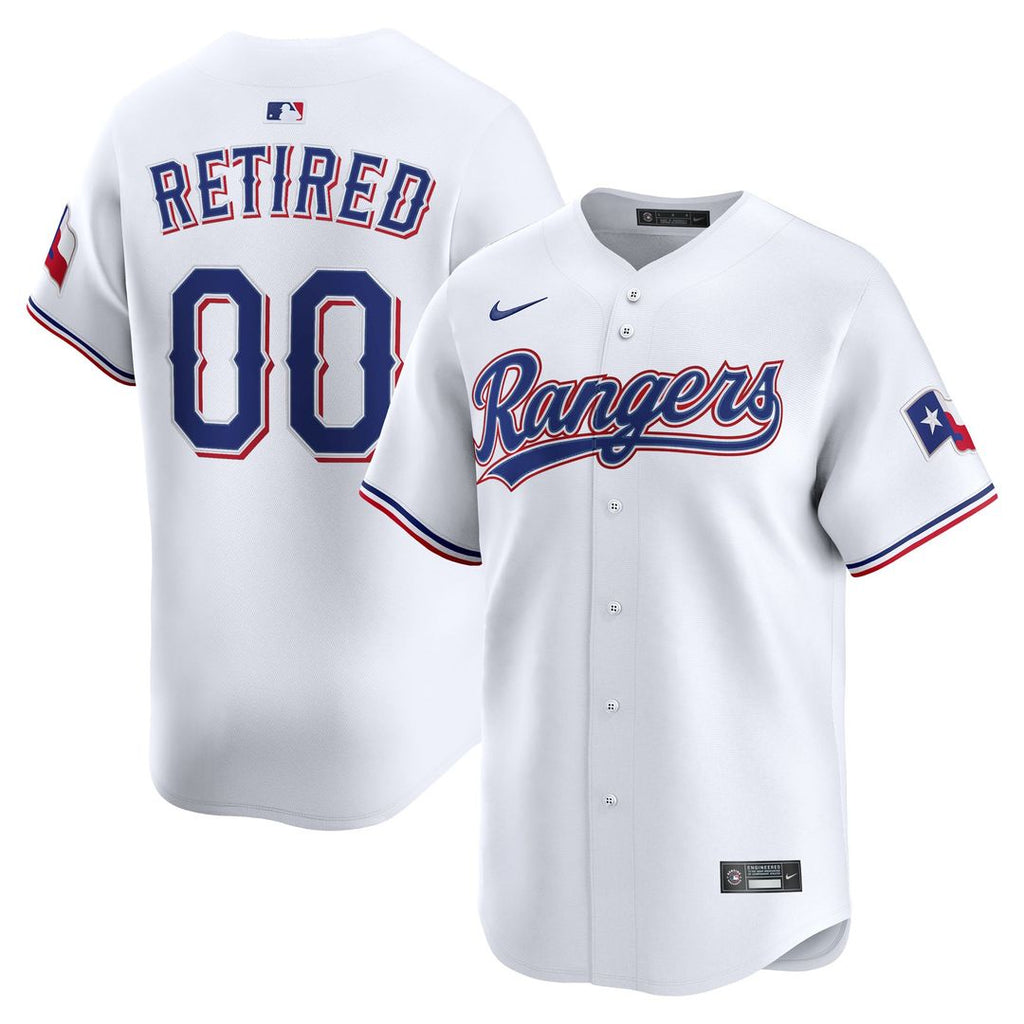 Texas Rangers | Nike White Home Limited Pick-A-Player Retired Roster Jersey