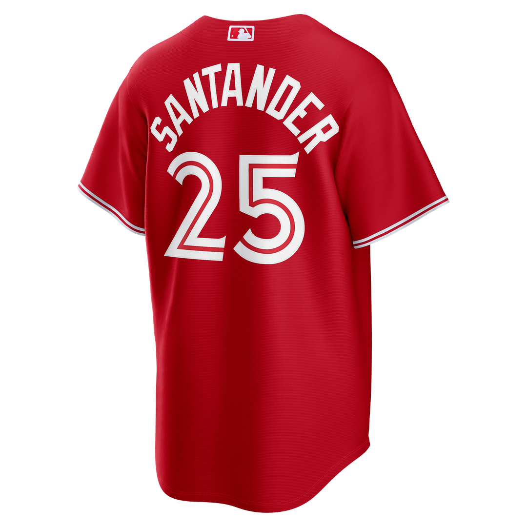 Toronto Blue Jays Anthony Santander | Nike Red Canada Day Replica Jersey