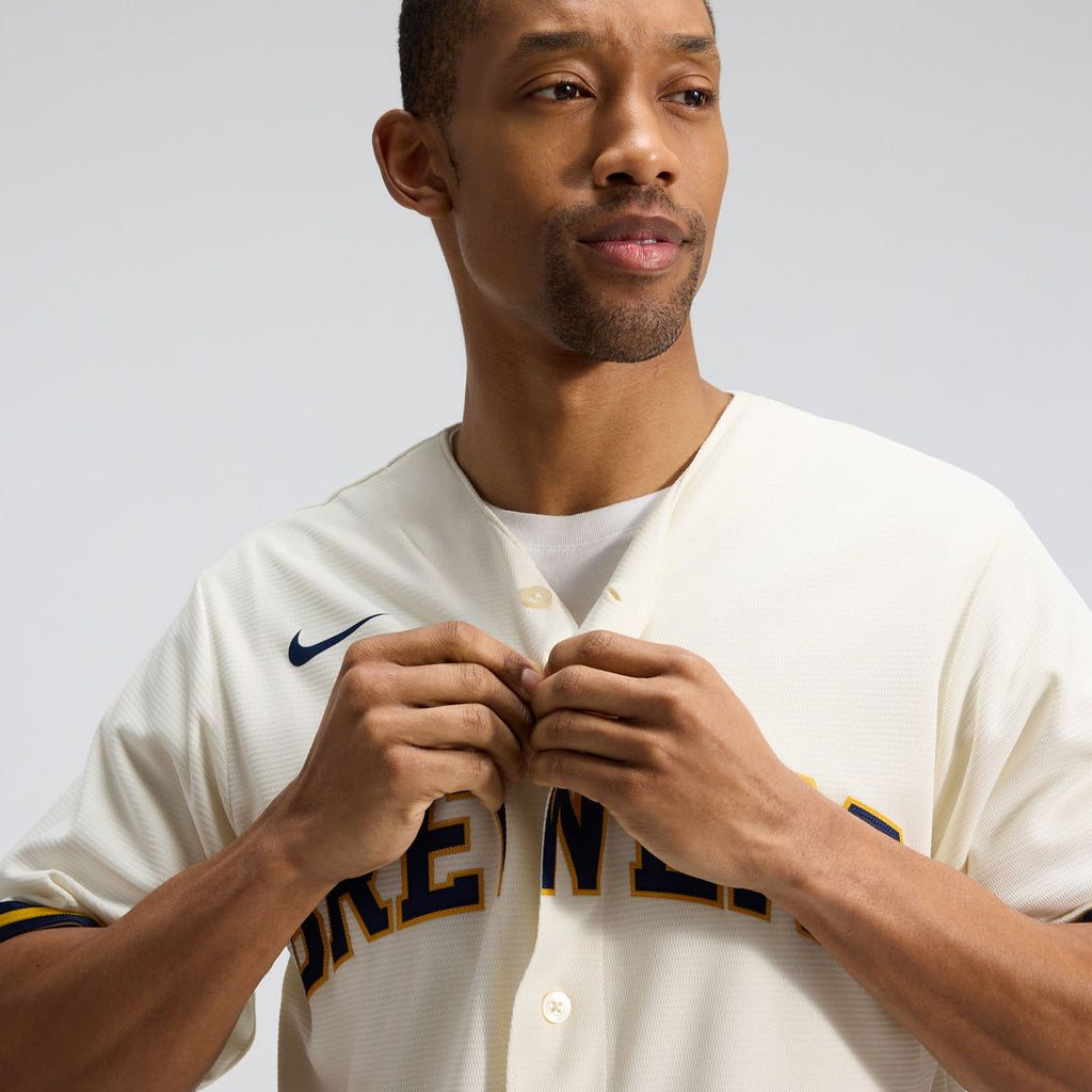 Milwaukee Brewers | Nike Cream Home Replica Team Jersey