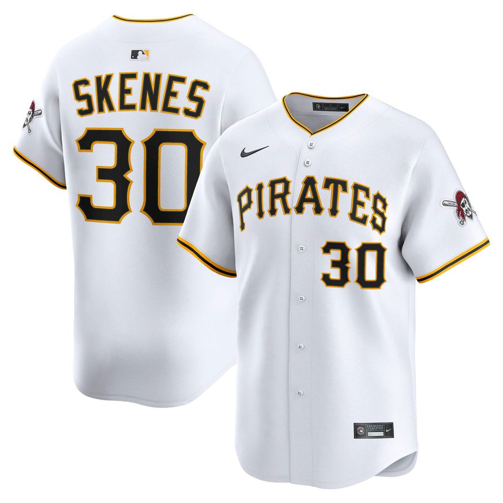 Pittsburgh Pirates Paul Skenes | Nike Gray Road Limited Player Jersey