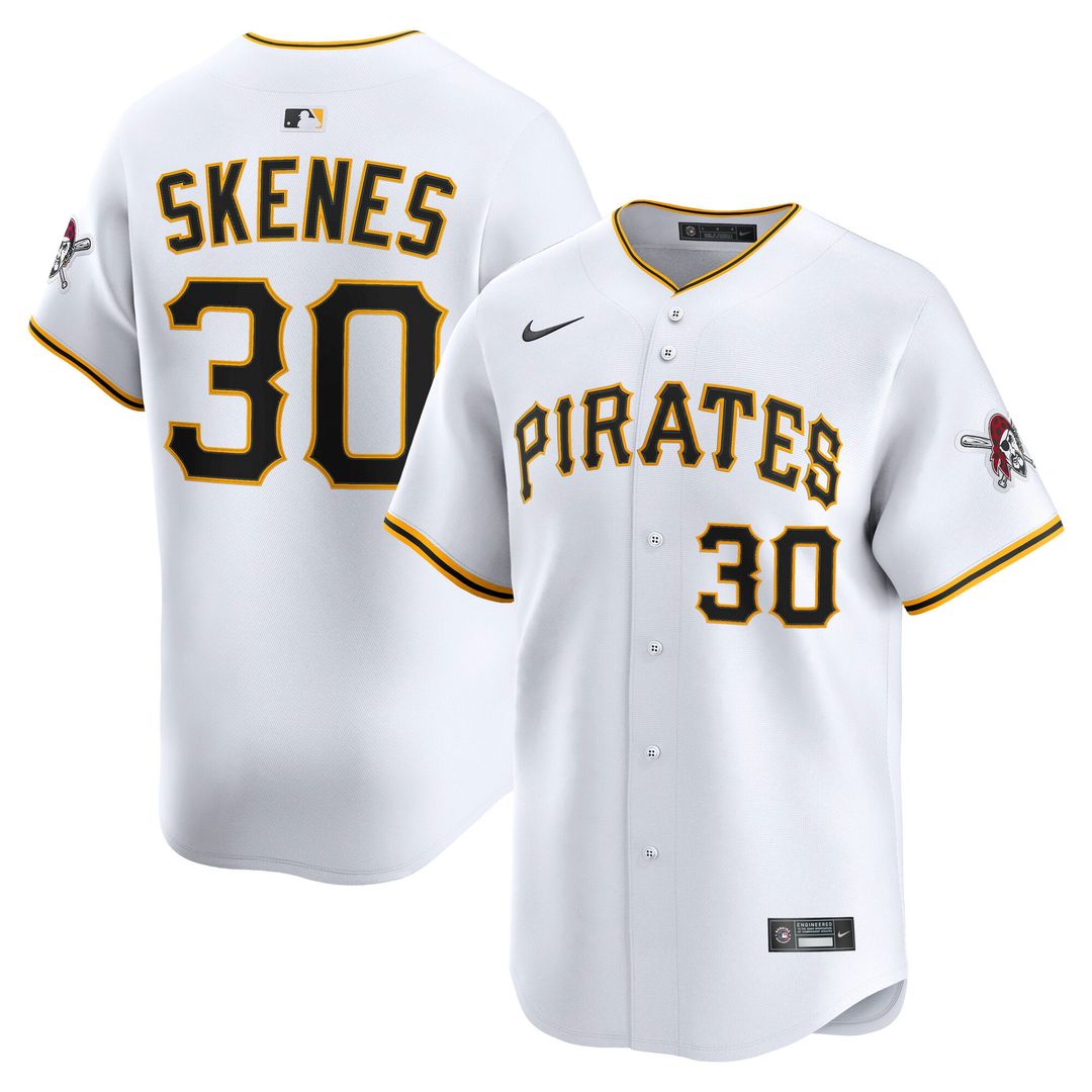 Pittsburgh Pirates Paul Skenes | Nike White Home Limited Player Jersey