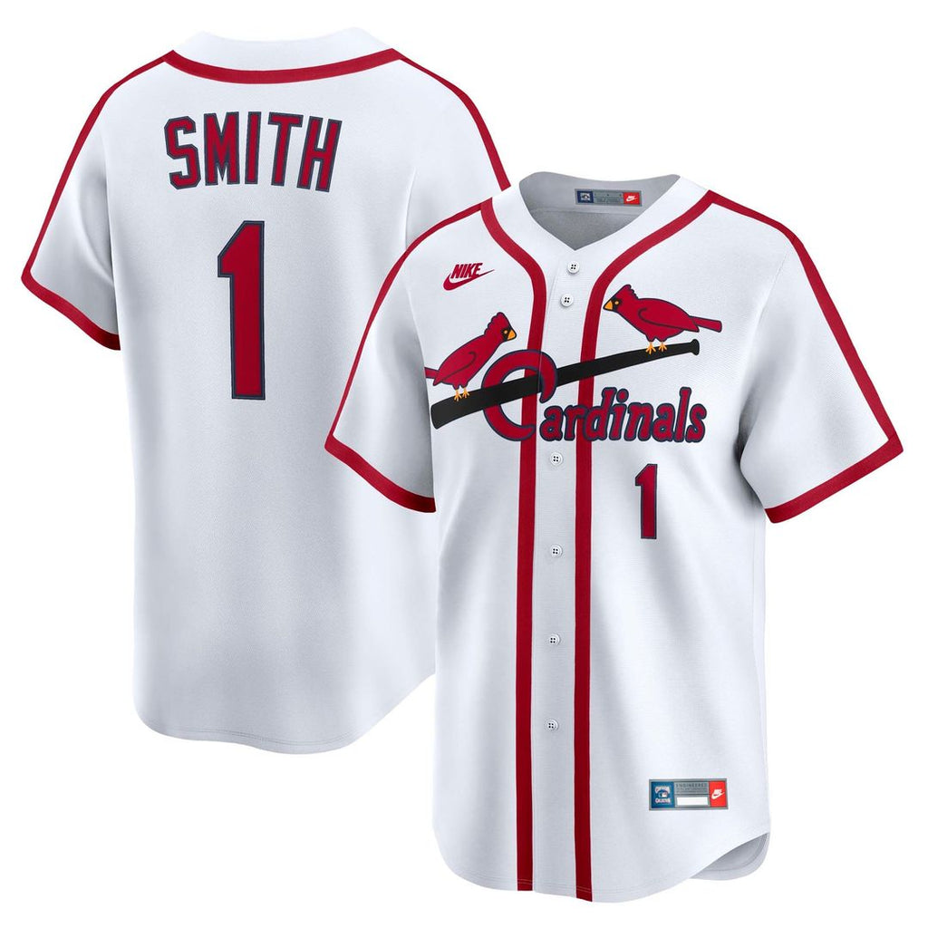 St. Louis Cardinals Ozzie Smith | Nike Blue Throwback Cooperstown Collection Limited Jersey