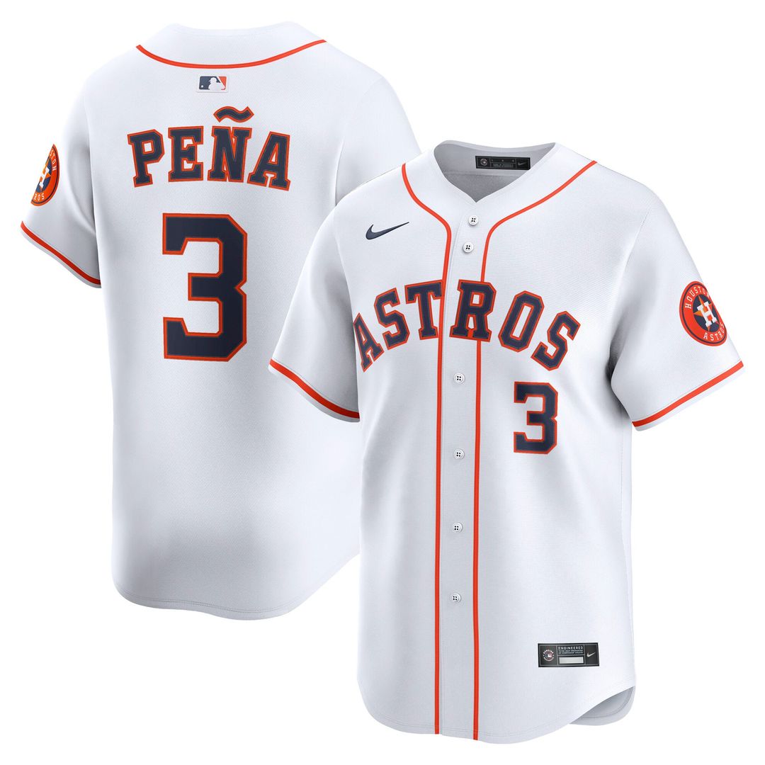 Houston Astros Jeremy Peña | Nike White Home Limited Player Jersey