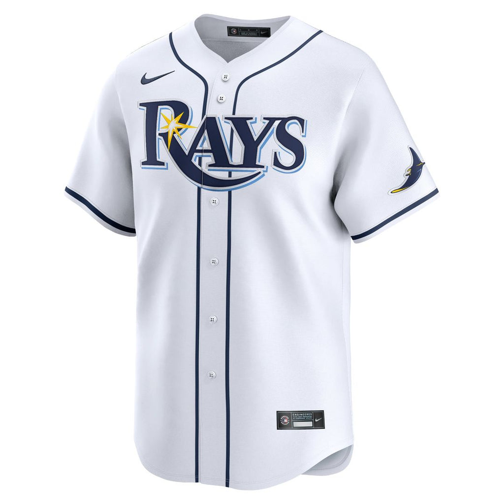 Tampa Bay Rays Brandon Lowe | Nike White Home Limited Player Jersey