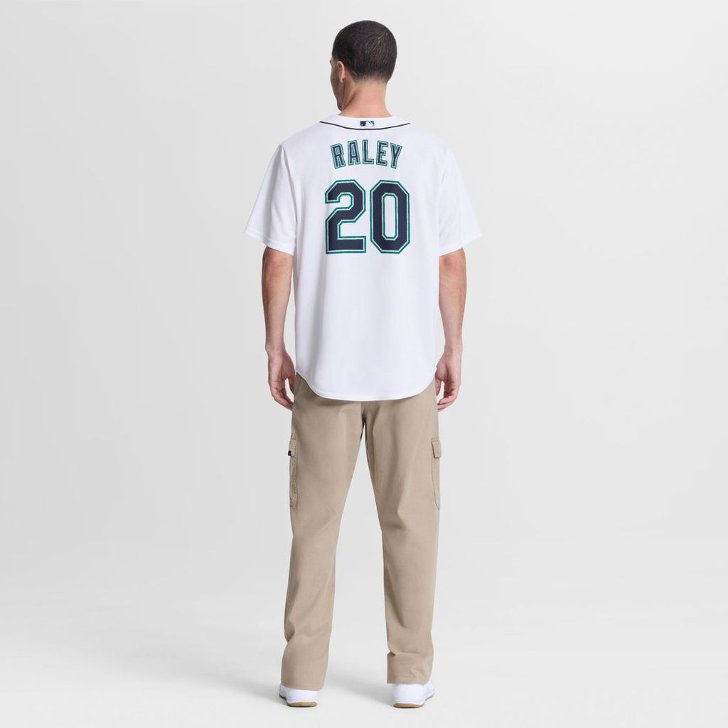 Seattle Mariners Luke Raley | Nike White Home Replica Jersey