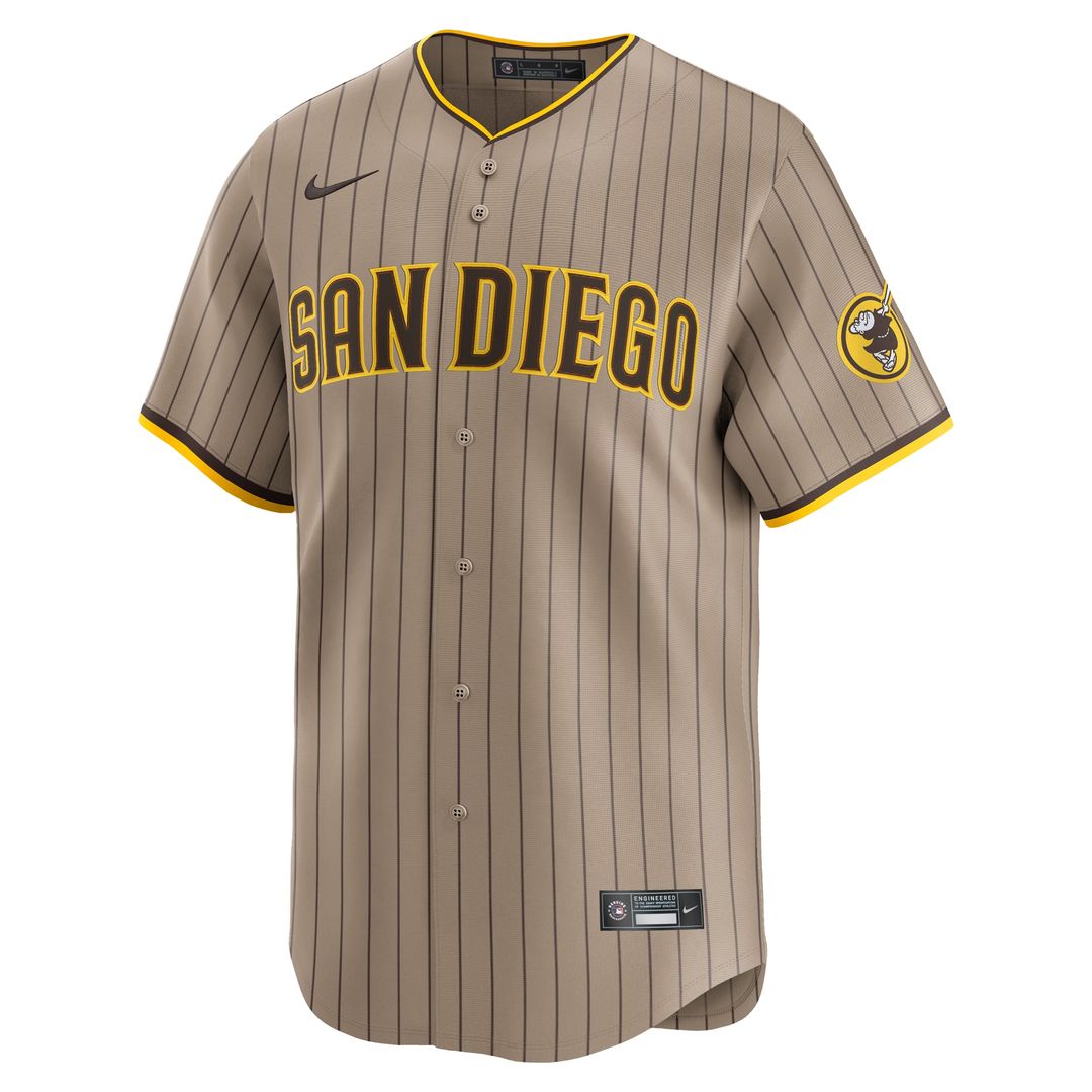San Diego Padres Fernando Tatis Jr. | Nike Brown Road Limited Player Jersey