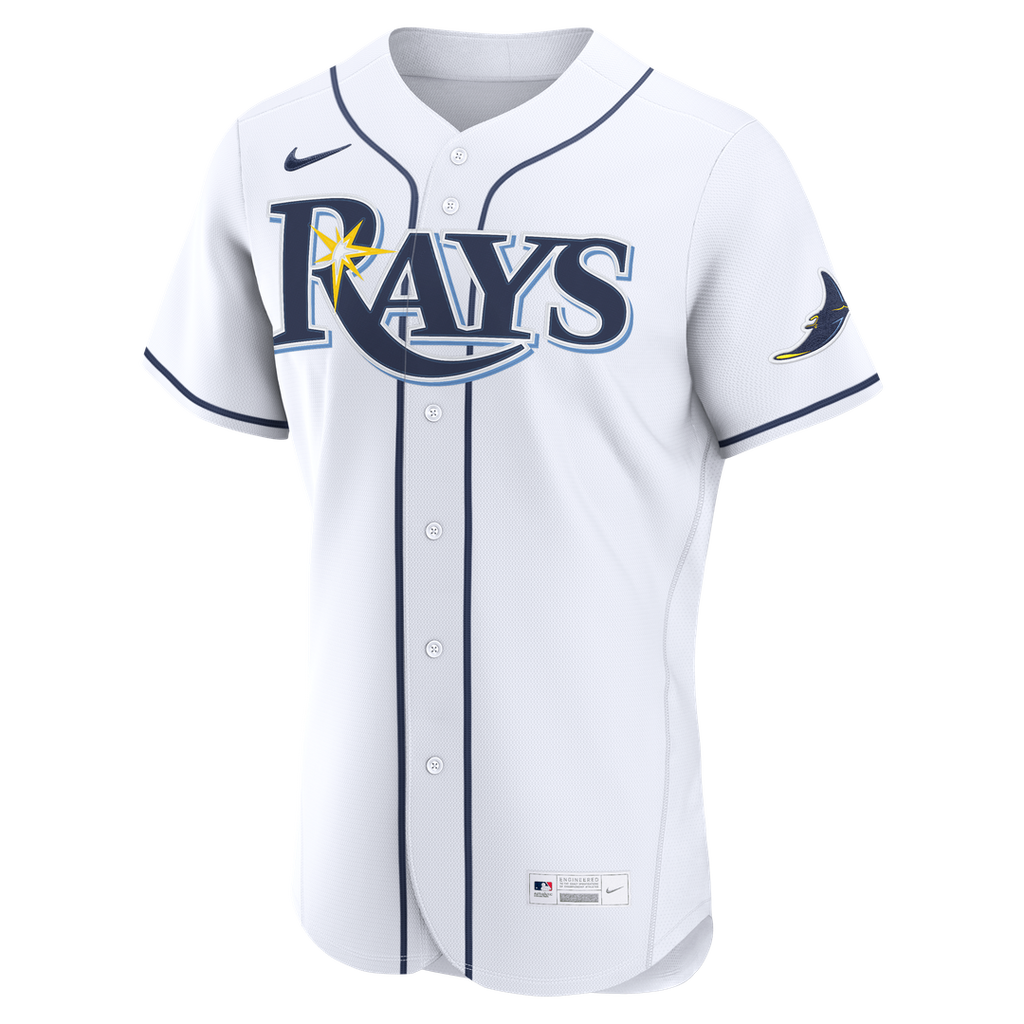 Tampa Bay Rays | Nike White Home Authentic Custom Jersey