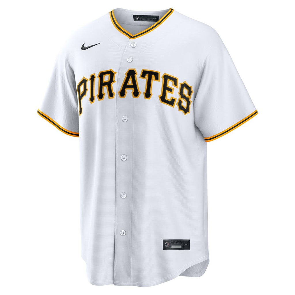 Pittsburgh Pirates Lake Bachar | Nike White Home Replica Jersey