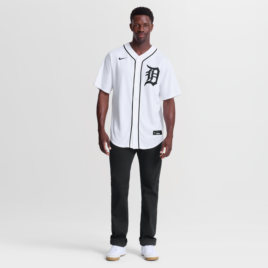Detroit Tigers Max Clark | Nike White Home Replica Jersey