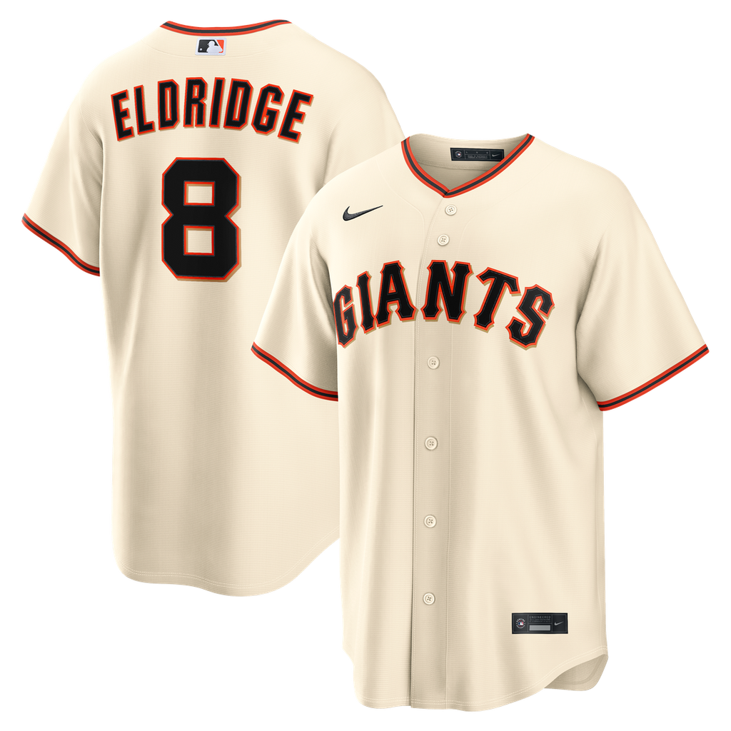 San Francisco Giants Bryce Eldridge | Nike Cream Home Replica Jersey