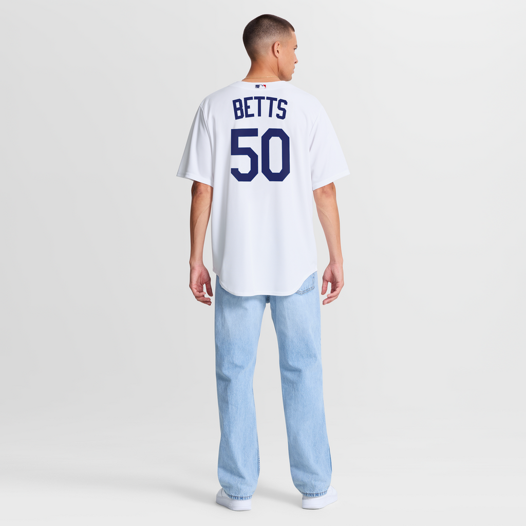 Los Angeles Dodgers Mookie Betts | Nike White Home Replica Jersey