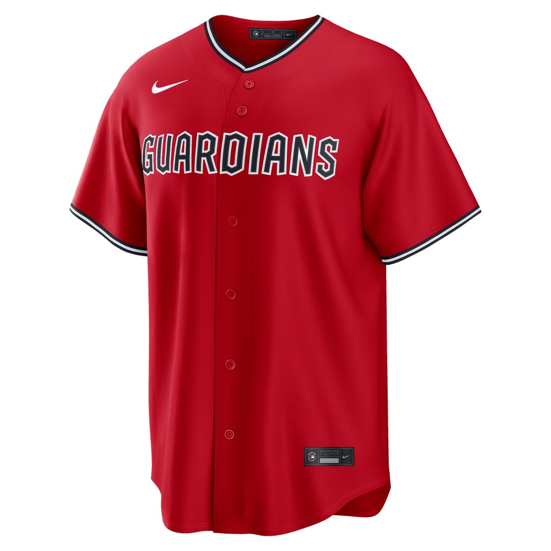 Cleveland Guardians José Ramírez | Nike Red Alternate Replica Jersey