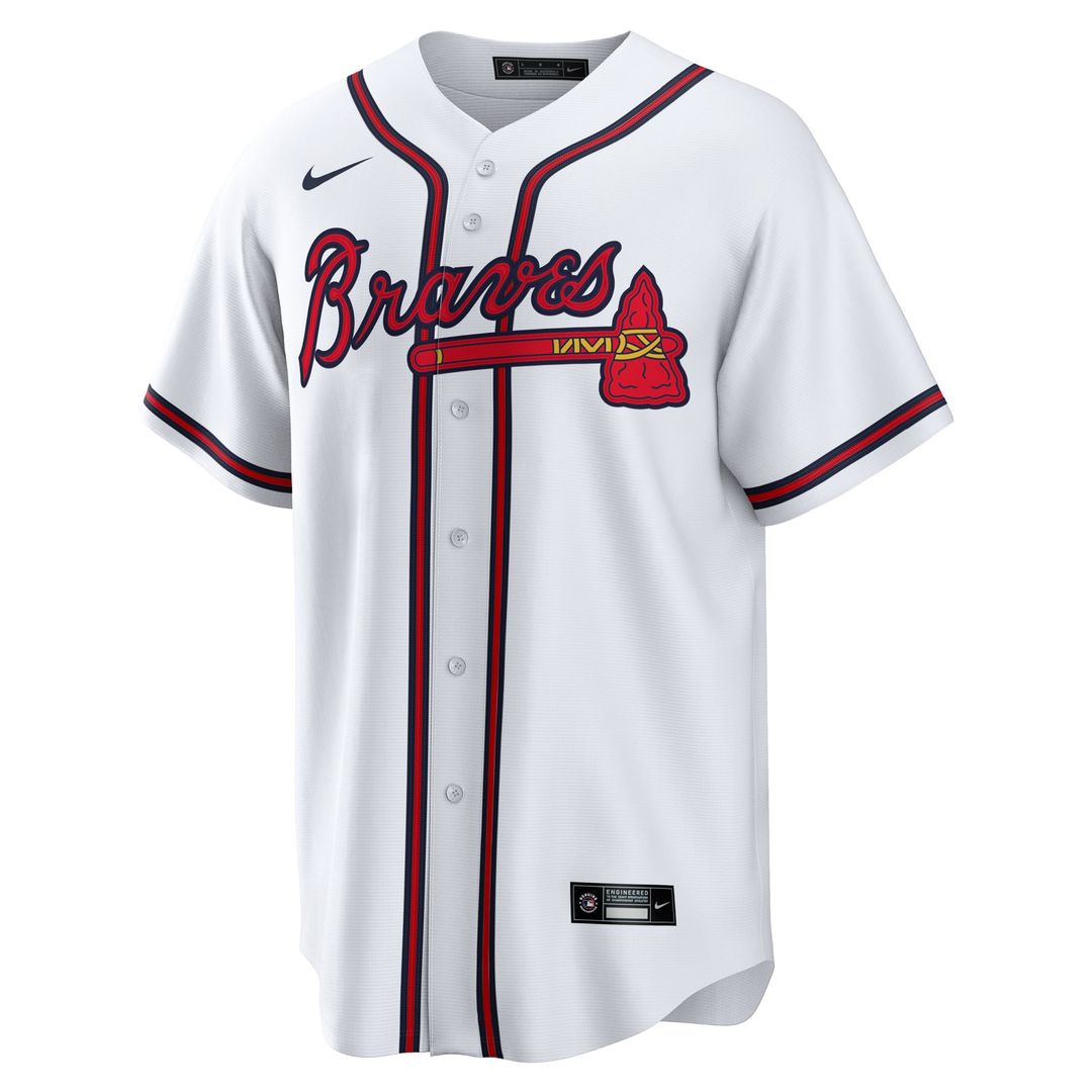 Atlanta Braves | Nike White #1 Groom Home Replica Jersey